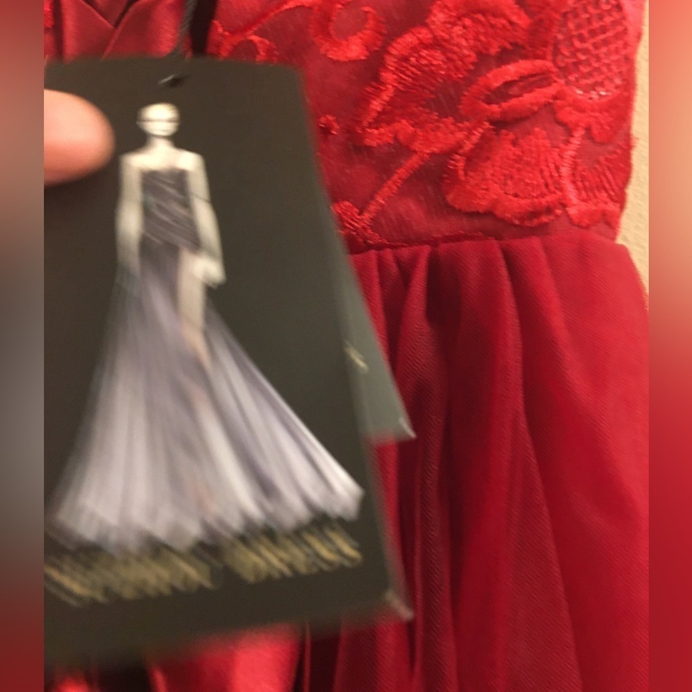 Girl’s Holiday Red Dress - Picture 4 of 9
